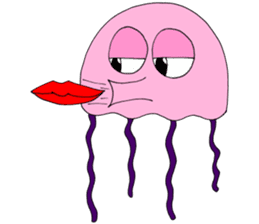 James the jellyfish sticker #611135