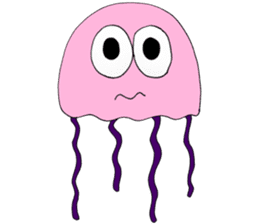 James the jellyfish sticker #611136
