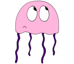 James the jellyfish sticker #611140