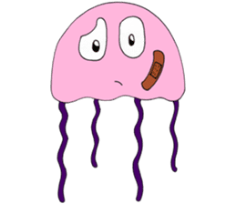 James the jellyfish sticker #611145