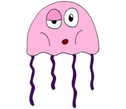 James the jellyfish sticker #611146