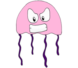 James the jellyfish sticker #611148