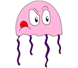 James the jellyfish sticker #611151