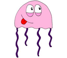 James the jellyfish sticker #611152