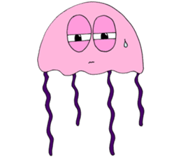 James the jellyfish sticker #611154