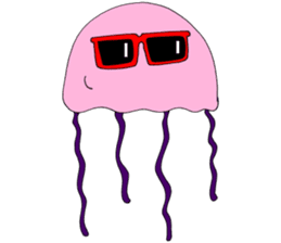 James the jellyfish sticker #611156