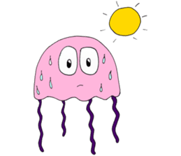 James the jellyfish sticker #611160