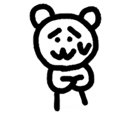 Dejected Bear 2 sticker #611567