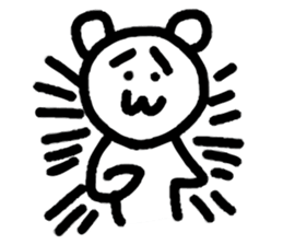 Dejected Bear 2 sticker #611587