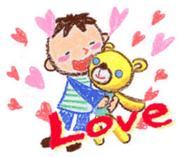 Teddy bear and Shoucyan sticker #611605