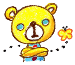 Teddy bear and Shoucyan sticker #611613