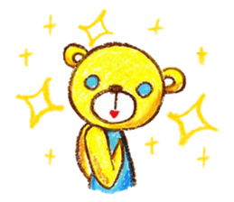 Teddy bear and Shoucyan sticker #611616