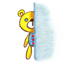 Teddy bear and Shoucyan sticker #611617