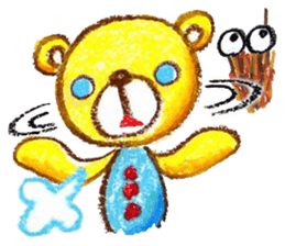 Teddy bear and Shoucyan sticker #611619