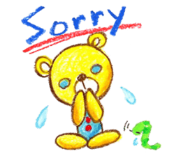 Teddy bear and Shoucyan sticker #611623