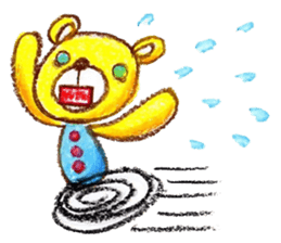 Teddy bear and Shoucyan sticker #611632