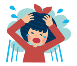 Good luck charm "OMAMORI" sticker #612104