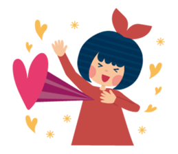 Good luck charm "OMAMORI" sticker #612105