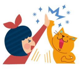 Good luck charm "OMAMORI" sticker #612107