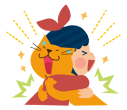 Good luck charm "OMAMORI" sticker #612108