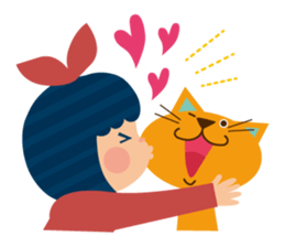 Good luck charm "OMAMORI" sticker #612109