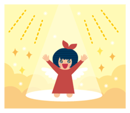 Good luck charm "OMAMORI" sticker #612117