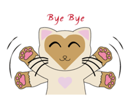 Siamy Cat sticker #612444