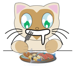 Siamy Cat sticker #612449