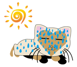 Siamy Cat sticker #612457