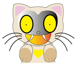 Siamy Cat sticker #612466