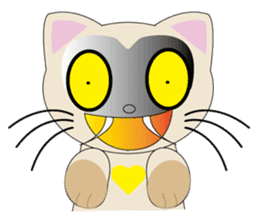 Siamy Cat sticker #612466