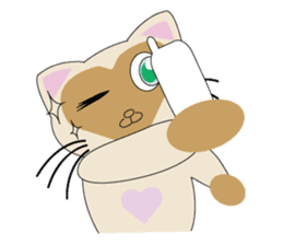 Siamy Cat sticker #612467