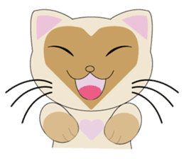 Siamy Cat sticker #612468