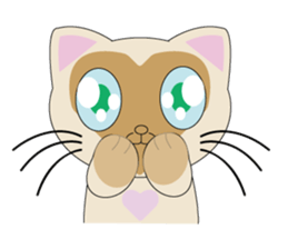 Siamy Cat sticker #612479