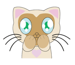 Siamy Cat sticker #612479