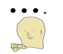 Interesting liver Kawa series sticker #612574