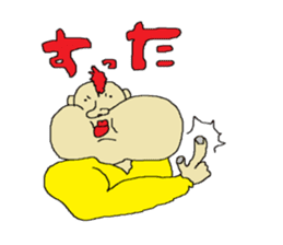 Interesting liver Kawa series sticker #612582