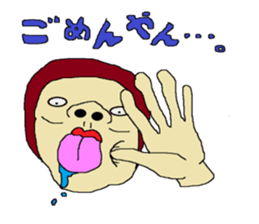 Interesting liver Kawa series sticker #612600