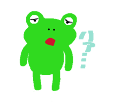 Frog Sticker sticker #612643