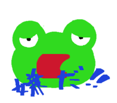 Frog Sticker sticker #612673