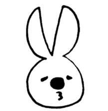 Lazy Bunny sticker #612849