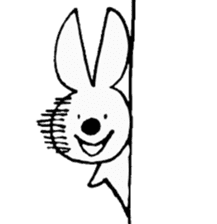 Lazy Bunny sticker #612859