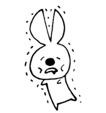 Lazy Bunny sticker #612860