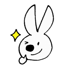 Lazy Bunny sticker #612866