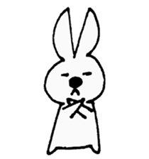 Lazy Bunny sticker #612880