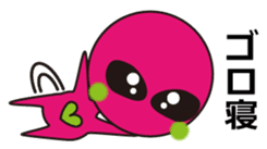 Alien comes here II sticker #613250