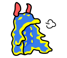 Only blue sea slug(vol.2) sticker #613529