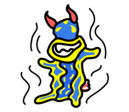Only blue sea slug(vol.2) sticker #613542
