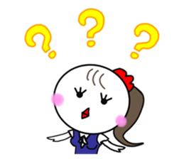 Pretty Chicken TUKUNE is a office worker sticker #614205