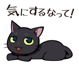 BLACK CAT sticker #614445